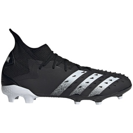 Botas de fútbol adidas Predator Freak.2 Fg negras y blancas S42979 negro negro