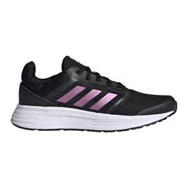 Zapatillas adidas Galaxy 5 para mujer negras y rosas FY6743 negro