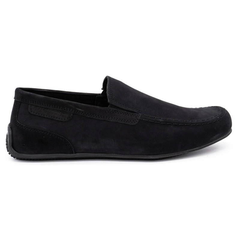 Polbut Mocasines hombre piel 2105 negro nubuck