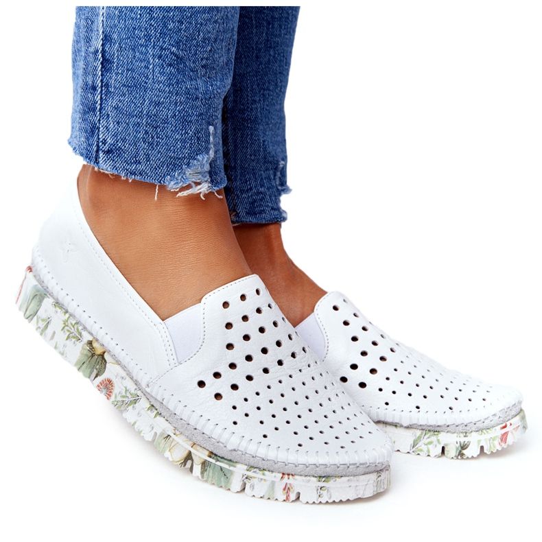 Zapatos Piel Calada Maciejka Blanco 03512B-11 multicolor Zapatos Piel Calada Maciejka Blanco 03512B-11 multicolor