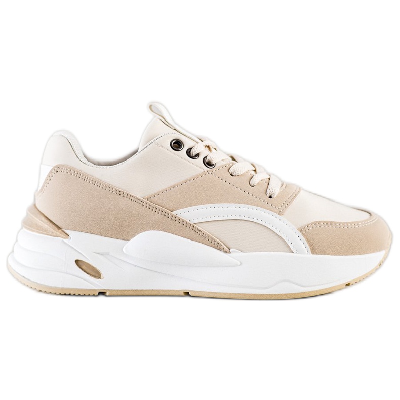 SHELOVET Zapatos deportivos Bl213be beige marrón
