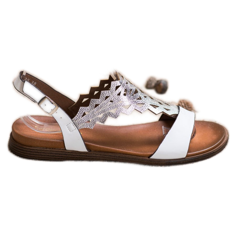 Sandalias Sergio Leone de moda blanco Sandalias Sergio Leone de moda blanco