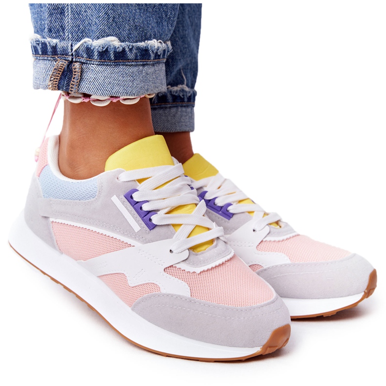 PS1 Zapatillas Deportivas Mujer Zapatillas Rosa-Gris After Hours rosado multicolor