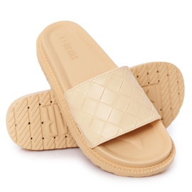 Pantuflas de mujer On the Big Star HH274689 Plataforma amarilla amarillo Pantuflas de mujer On the Big Star HH274689 Plataforma amarilla amarillo