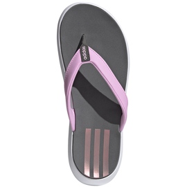Zapatillas Adidas Mujer Comfort Flip Flop gris-rosa FY8658