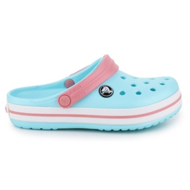 Crocs Crocband Zueco K Jr 204537-4S3 azul rosado