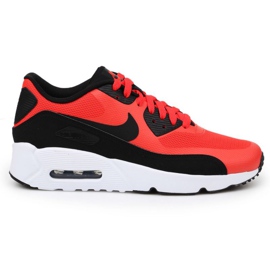 Zapatillas de estilo de vida Nike Air Max 90 Ultra 2.0 (GS) W 869950-800 negro rojo