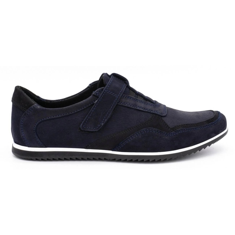 Polbut Zapato casual hombre piel 2102/2 azul marino