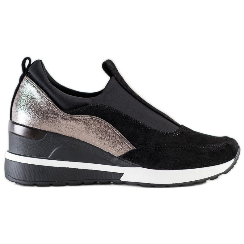 Zapatos sin cordones VINCEZA negro