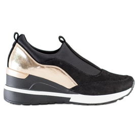 Zapatos sin cordones VINCEZA negro