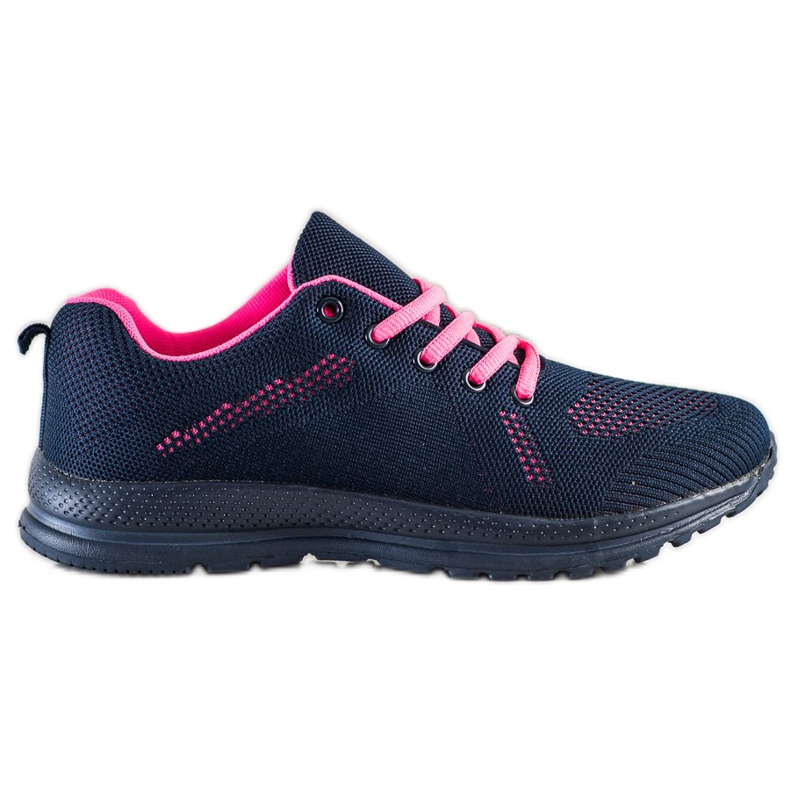 Bona Zapatos deportivos bajos azul marino azul
