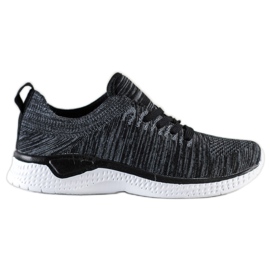 SHELOVET Calzado deportivo con cordones negro
