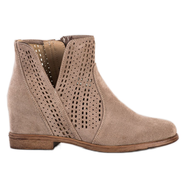 Filippo Botas de primavera caladas marrón Filippo Botas de primavera caladas marrón