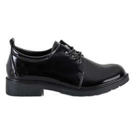 S. BARSKI Zapatos lacados negros