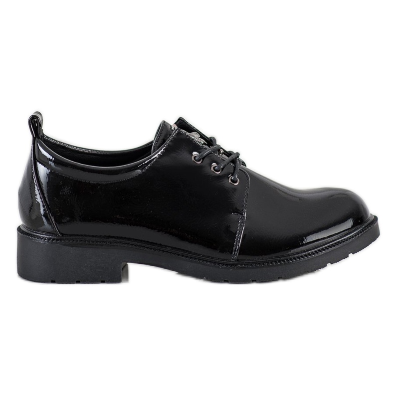 S. BARSKI Zapatos lacados negros