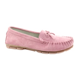 Mocasines Mujer Piel Rosa Filippo DP1204 / 21 PI rosado