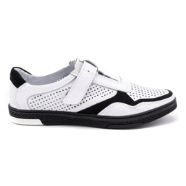 Polbut Zapato casual hombre piel 2102L blanco