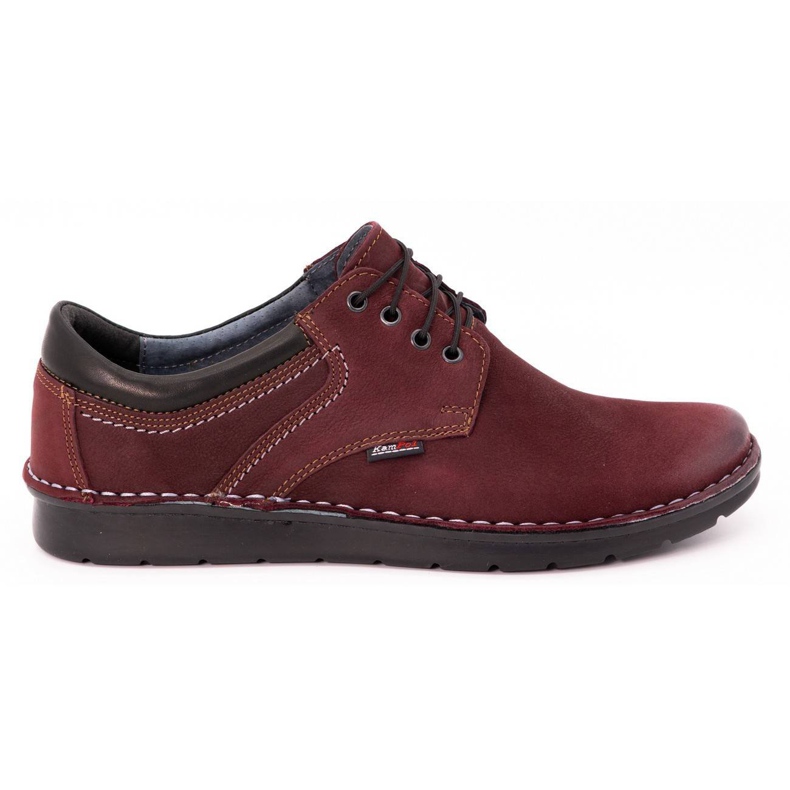 Kampol Zapatos casual hombre 11/34 burdeos rojo Kampol Zapatos casual hombre 11/34 burdeos rojo