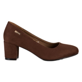 Zapatos de tacón Kalsic de Sergio Leone marrón
