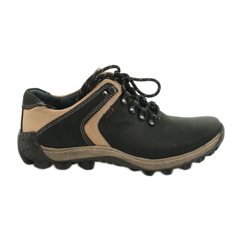 Riko Trekking Deportivo Hombre 474 negro beige