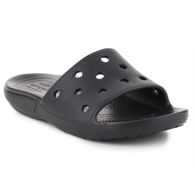 Crocs Classic Slide Black 206121-001 Flip-Flops negro