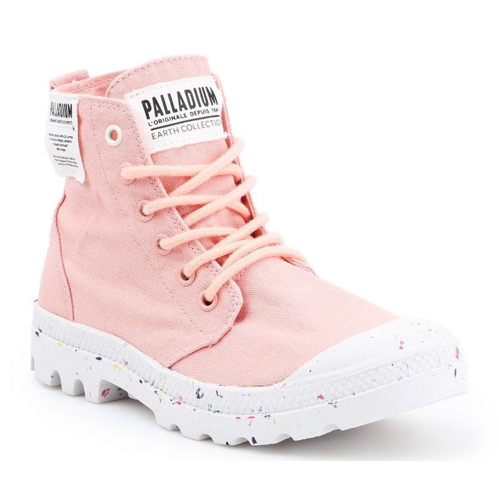 Zapatos Palladium Hi Organic W 96199-647-M rosado