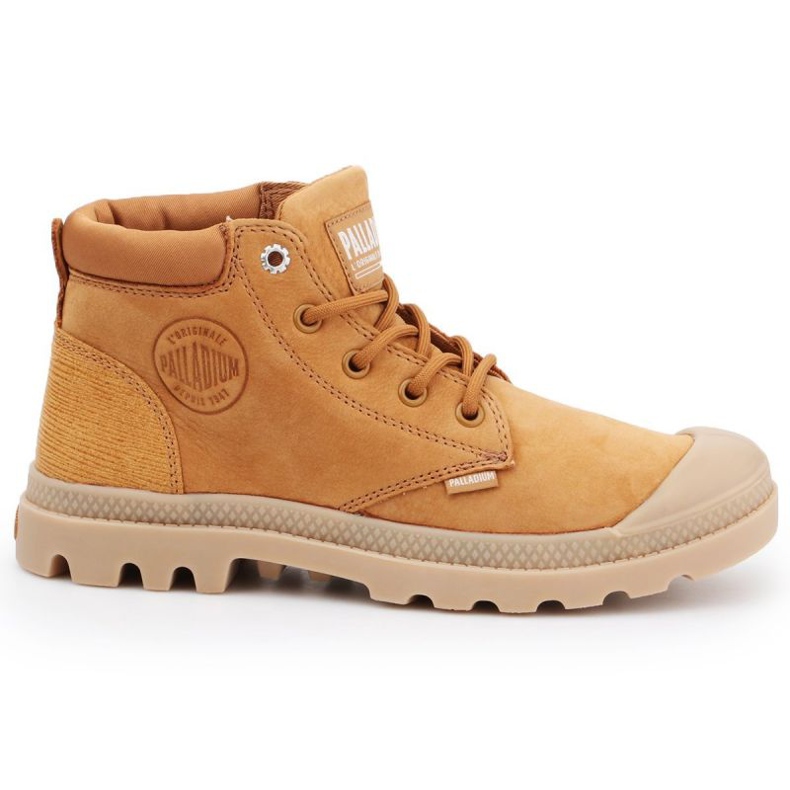Zapatos Palladium Pampa Lo Cuff Lea W 95561-717-M marrón