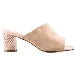 Elegantes zapatillas Sergio Leone beige