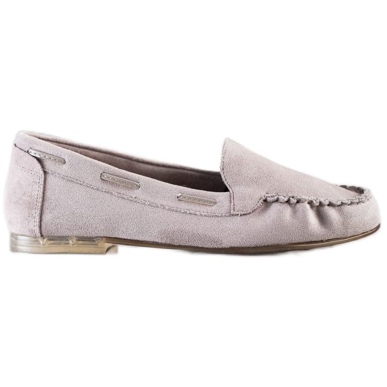 Mocasines grises de Sergio Leone beige