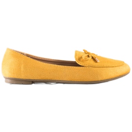 Abloom Señores de gamuza con un lazo amarillo