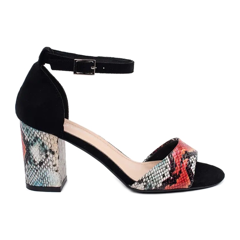 Sandalias elegantes Sergio Leone negro