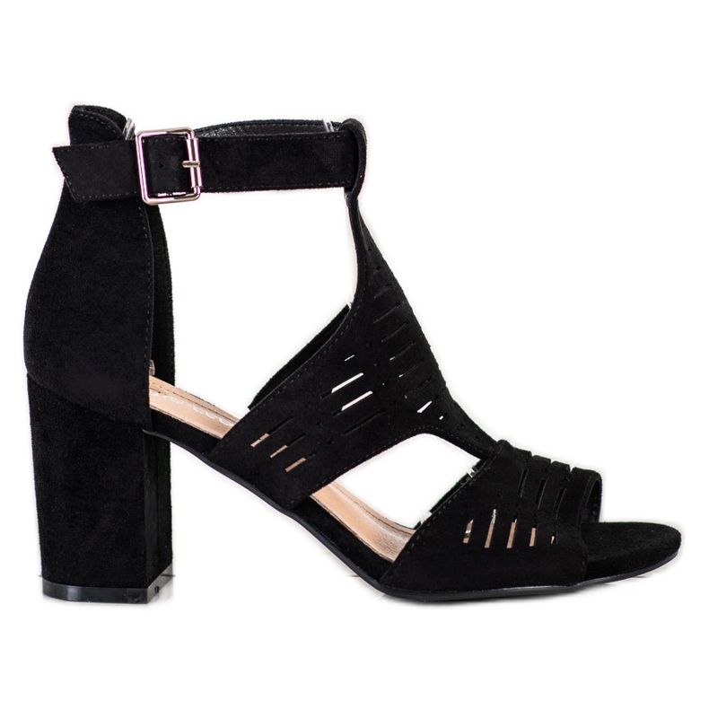 Las sandalias caladas de Sergio Leone negro