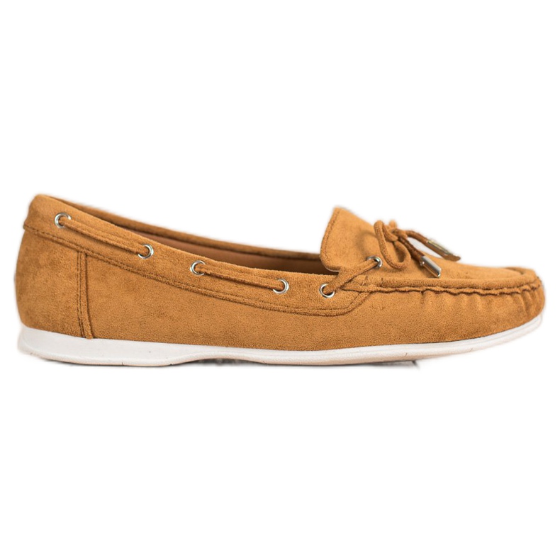 SHELOVET Mocasines casuales camel marrón SHELOVET Mocasines casuales camel marrón