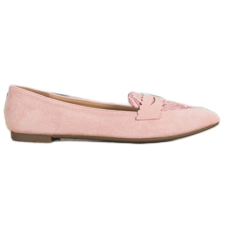 Small Swan Impresión de la serpiente de Powder Lords rosado Small Swan Impresión de la serpiente de Powder Lords rosado