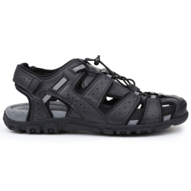 Sandalias Geox US Strada BM U6224B-0MEBC-C9999 negro