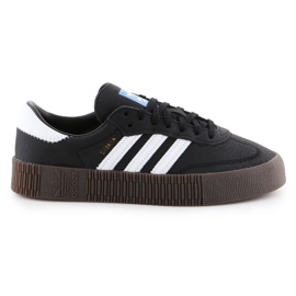 Zapatillas Adidas Sambarose W B28156 blanco negro
