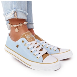 Zapatillas de mujer clásicas Big Star HH274457 Azul