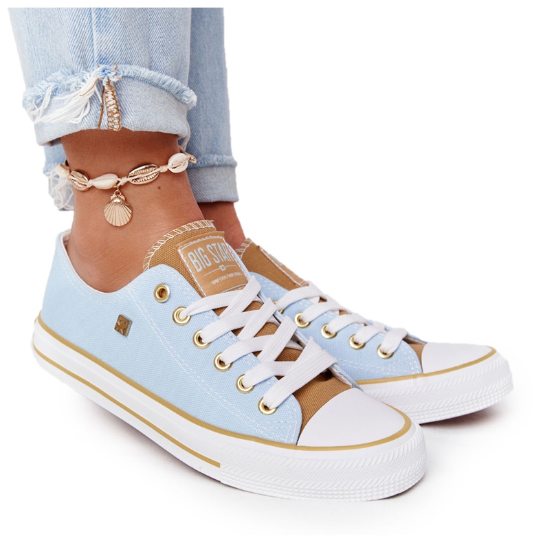 Zapatillas de mujer clásicas Big Star HH274457 Azul