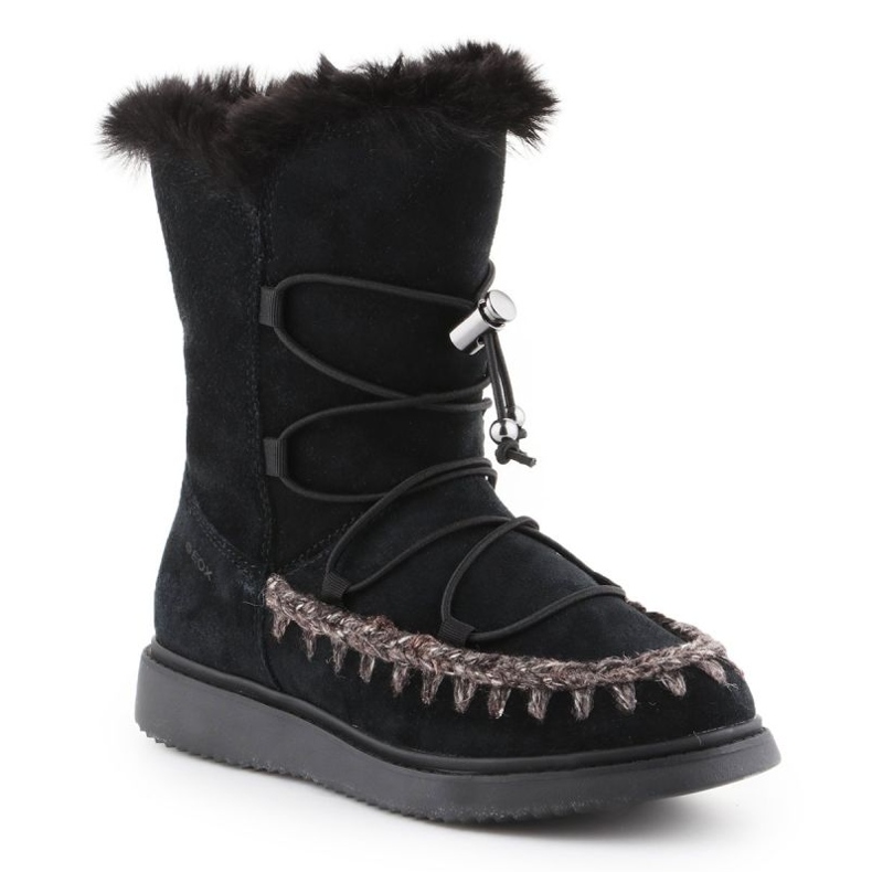 Zapatos de invierno Geox J Thymar GB Jr J944FB-00022-C9999 marrón Zapatos de invierno Geox J Thymar GB Jr J944FB-00022-C9999 marrón