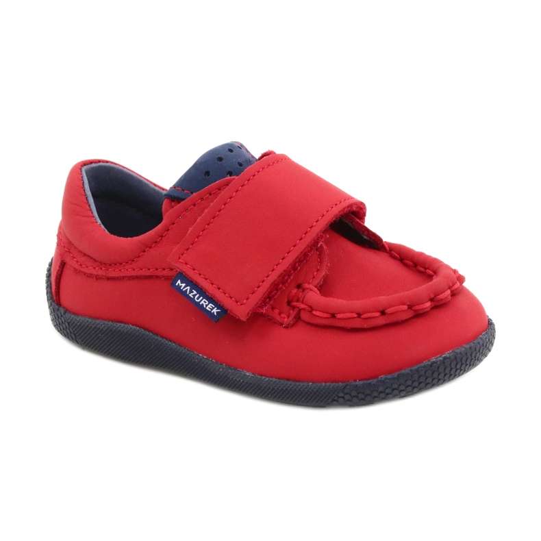 Mazurek Mocasines de cuero rojo Mocasins 113