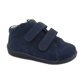Mazurek Chicos de cuero boyal con granada 264 azul