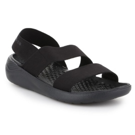 Sandalia elástica Crocs Literide W 206081-060 negro