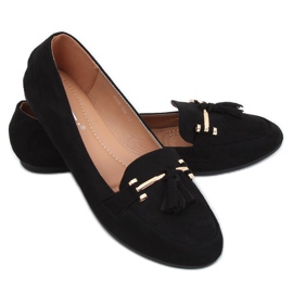 Mocasines negros de mujer 9988-159 Black
