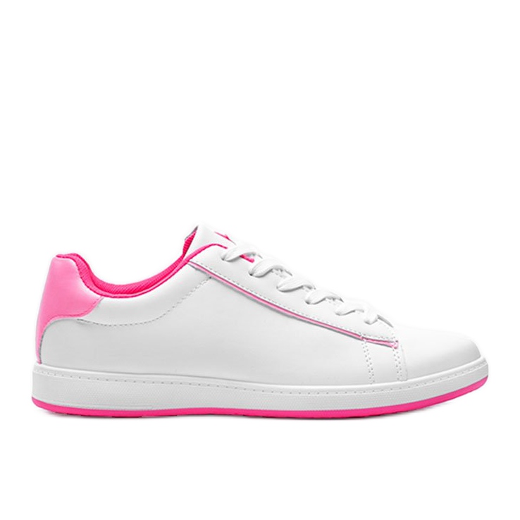 Zapatillas mujer Neon Fuxia Carol blancas blanco