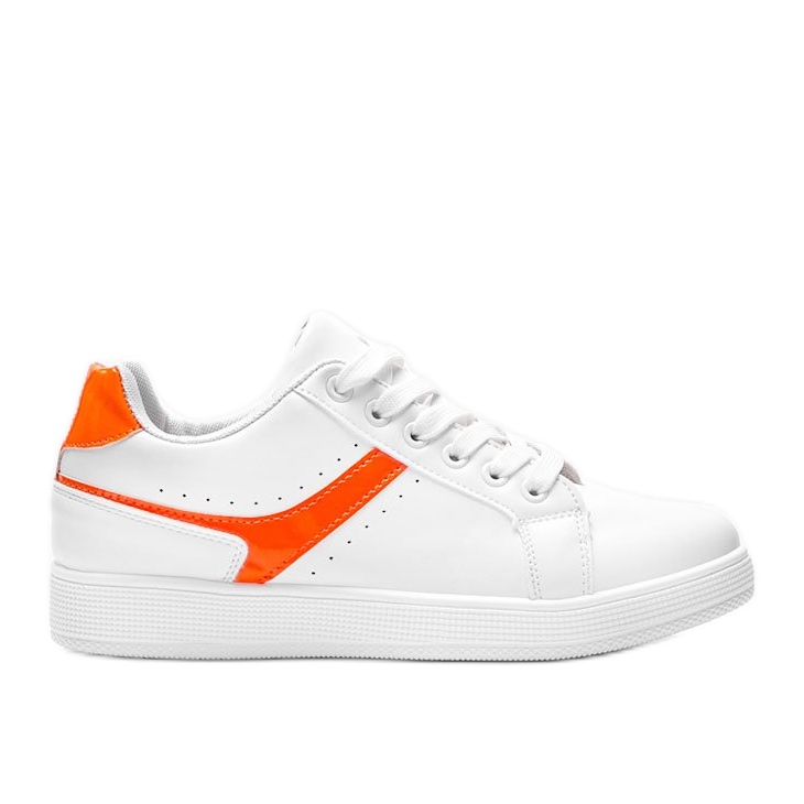 Zapatillas blancas mujer Neon Orange Meadow blanco