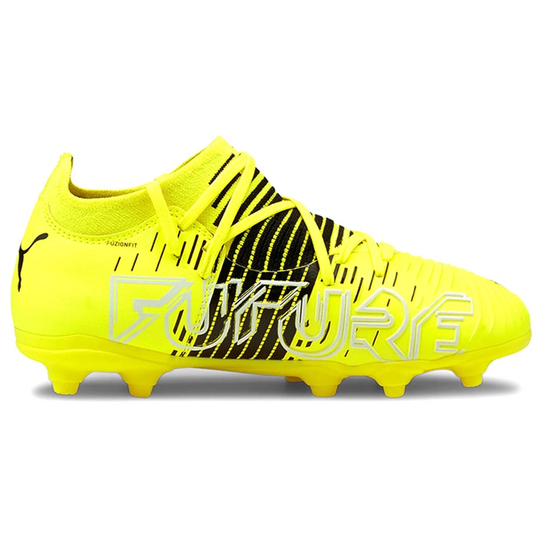 Zapatillas de fútbol Puma Future Z 3.1 Fg Ag Junior amarillo 106395 01