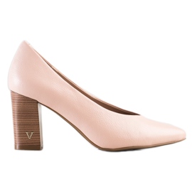 Salón Con Piel Ecológica VINCEZA rosa