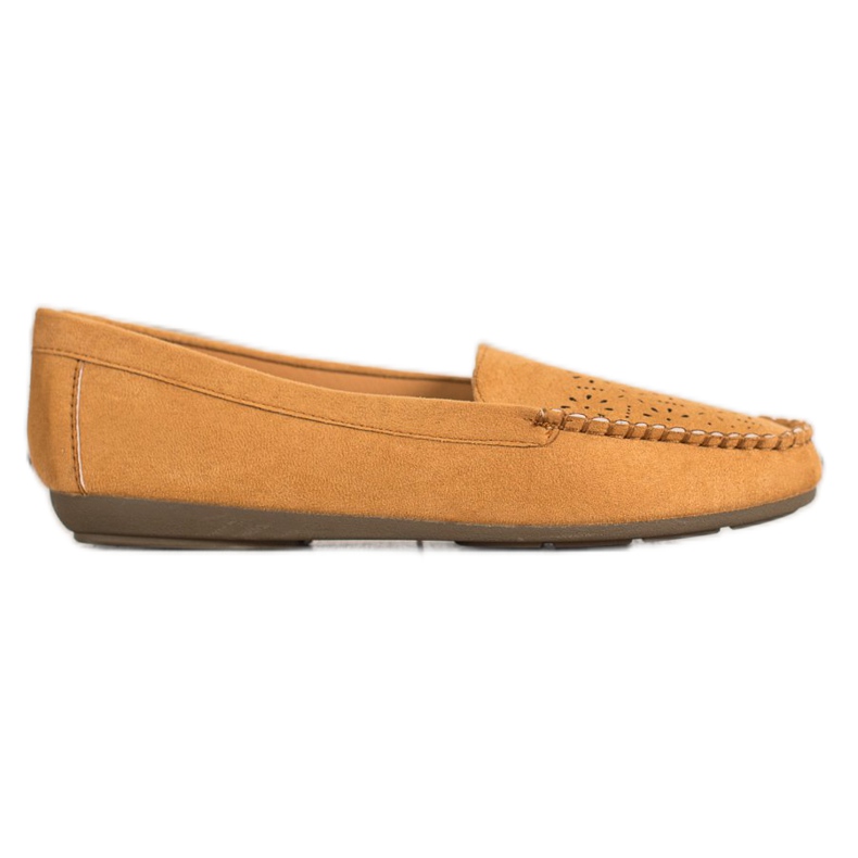 Best Shoes Mocasines Con Estampado Calado marrón