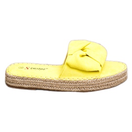 Seastar Alpargatas de ante amarillo
