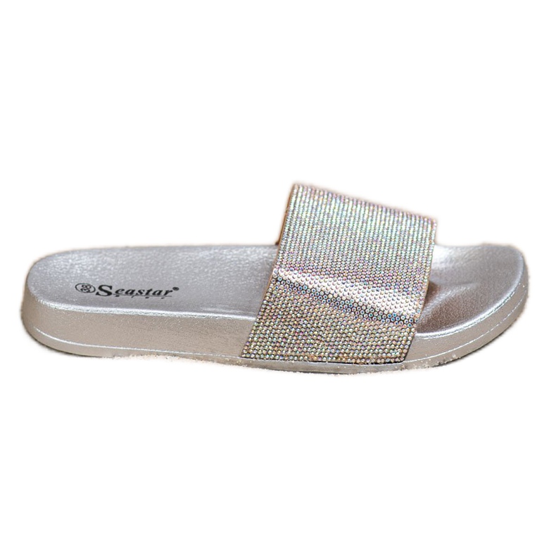 Seastar Pantuflas con Cristales gris Seastar Pantuflas con Cristales gris